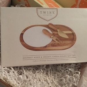 Twine cheese board with plate 🧀 😋